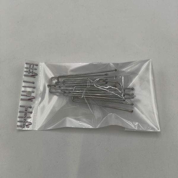 Stainless Steel Drapery Hook and Pin for Pleated Drapes 4 Prongs Pinch Pleat Clips Traverse Pleater 4 End Curtain Hooks - Image 5