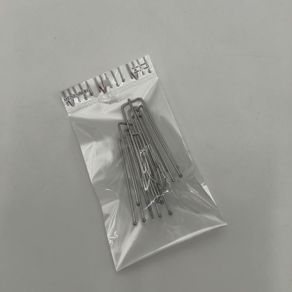Stainless Steel Drapery Hook and Pin for Pleated Drapes 4 Prongs Pinch Pleat Clips Traverse Pleater 4 End Curtain Hooks - Image 4