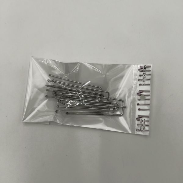 Stainless Steel Drapery Hook and Pin for Pleated Drapes 4 Prongs Pinch Pleat Clips Traverse Pleater 4 End Curtain Hooks - Image 2